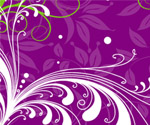 purple nature free vector graphic